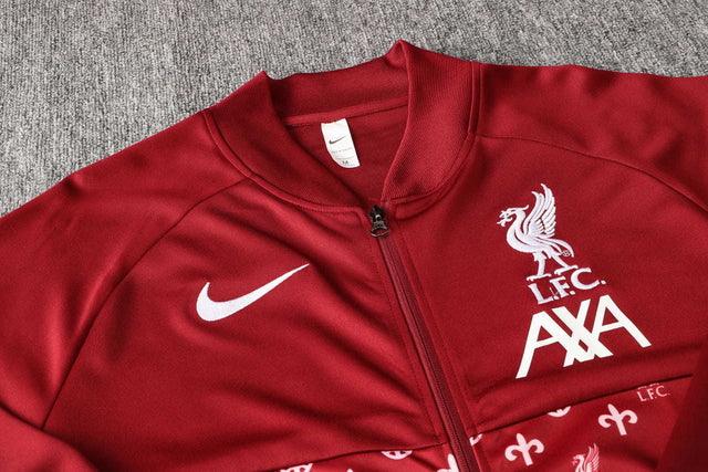 Conjunto Liverpool 21/22 Vermelho - Nike - Com Fecho - DA Sports Oficial