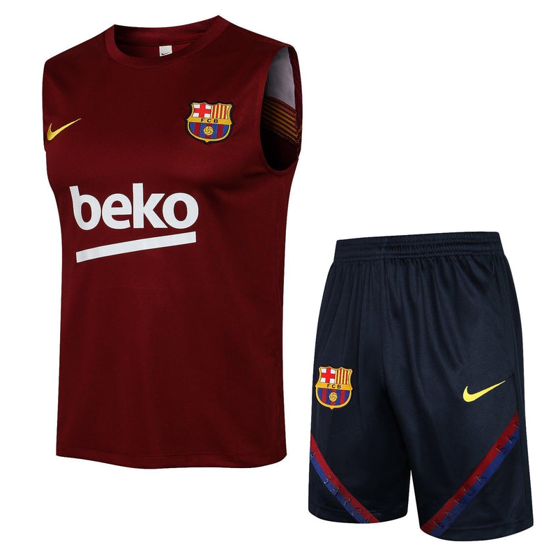 Conjunto Regata Barcelona - Vinho e Preto - DA Sports Oficial