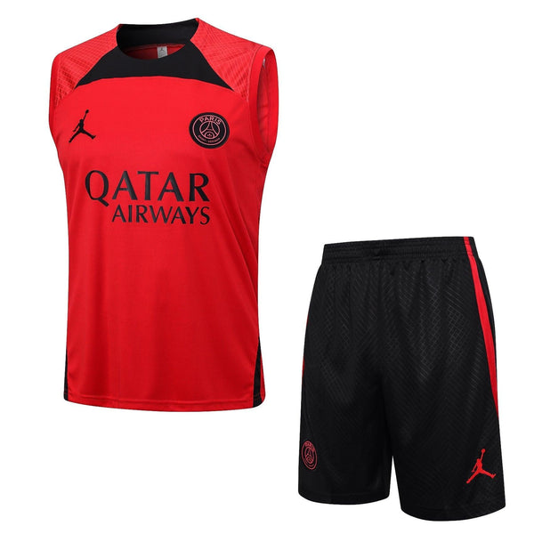 Conjunto Regata Paris Saint Germain - Vermelho e Preto - DA Sports Oficial