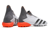 Zapatillas Société Predator Freak + FG Gray/White/Orange - Cano Alto