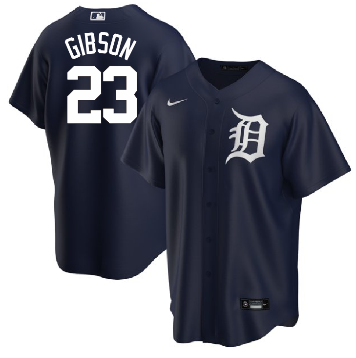 Detroit Tigers Kirk Gibson – Navy Jersey