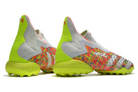 Zapatillas Société Predator Freak + FG White/Orange/Green - Cano Alto