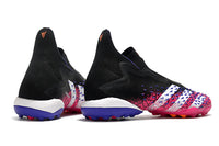 Zapatillas Société Predator Freak + FG Black/Pink/Purple - Cano Alto