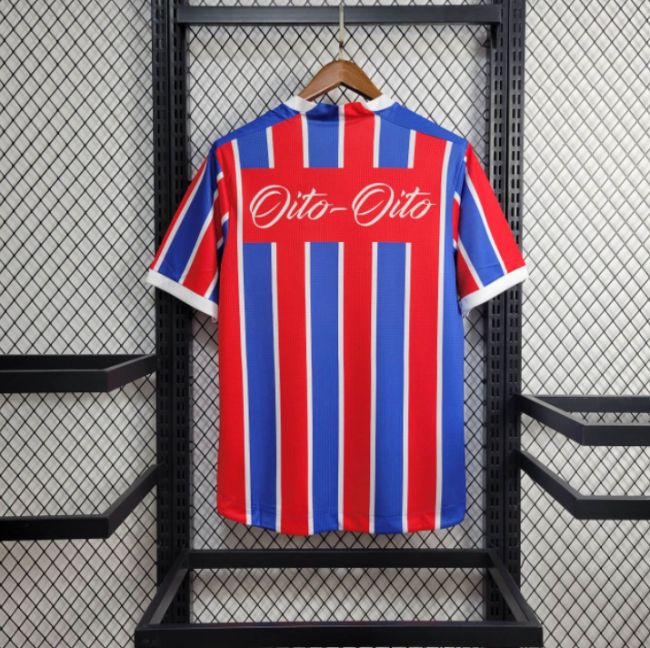 Camiseta Comemorativa 1988 Bahia 24/25 Rayada