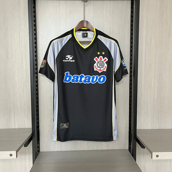 Corinthians Retro lll - 1999 Topper Negro y Gris