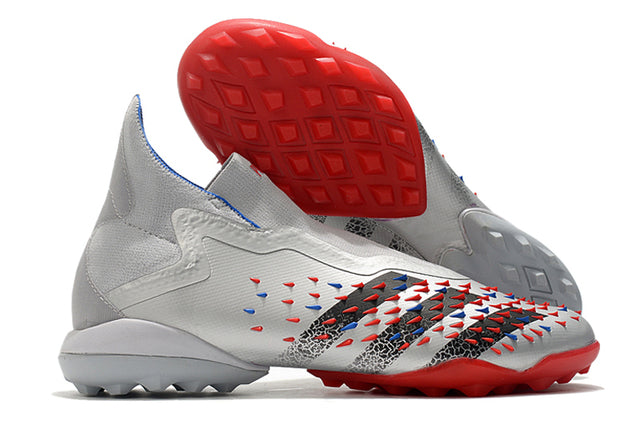 Zapatillas Société Predator Freak + FG Gray - Cano Alto
