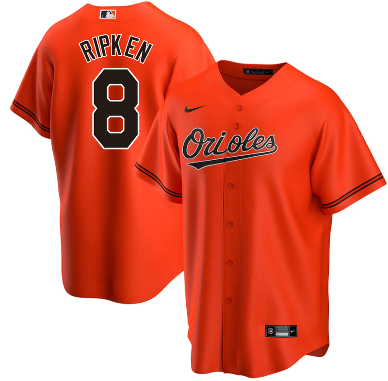 Baltimore Orioles Cal Ripken Jr – Orange Jersey