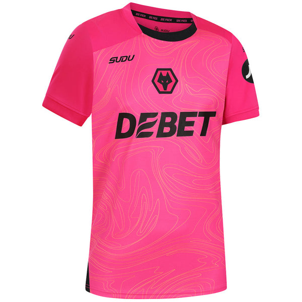 Camiseta Wolverhampton 24/25 - GK Pink- Hombre - Hincha