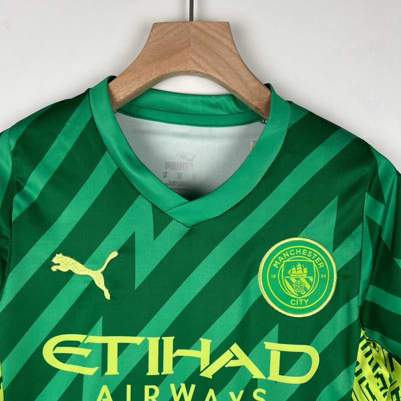 Conjunto para niño/niña Manchester City Guarda Redes 23/24