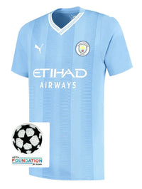 Camiseta Manchester City Home com PATCH 23/24