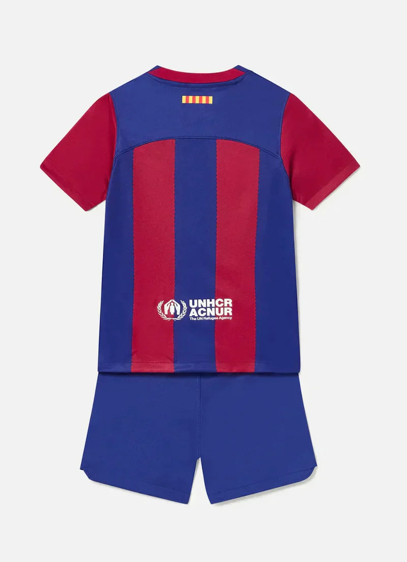 Conjunto para niño/niña Barcelona Home 23/24