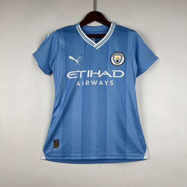 Camiseta Mujer Manchester City Home 23/24