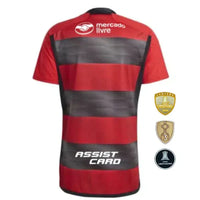 Camiseta Flamengo Home [Com Patrocínio] 23/24 - Rubro Negra