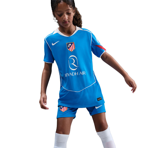 Conjunto para Niño/Niña Atletico de Madrid 25/26 Tercera - Con Medias