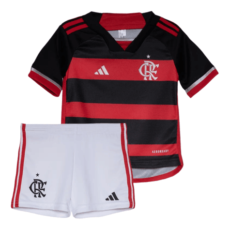 Kit Infantil Flamengo 24/25 Adidas - DA Sports Oficial