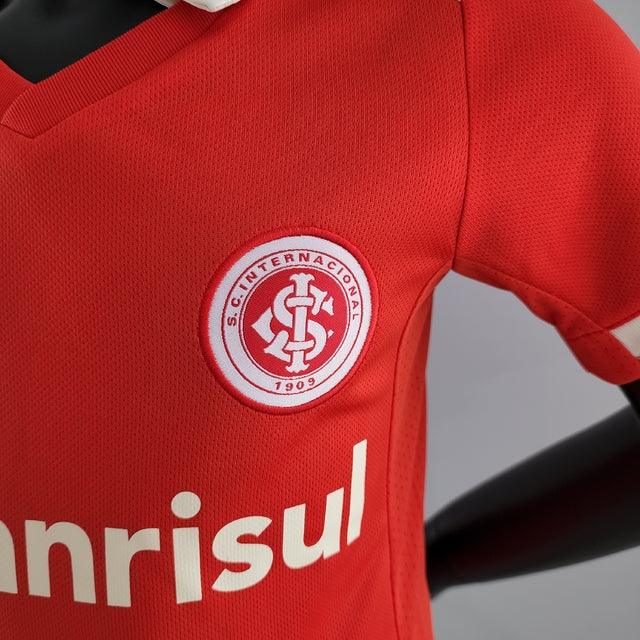 Kit Infantil Internacional 22/23 Adidas - Vermelho - DA Sports Oficial