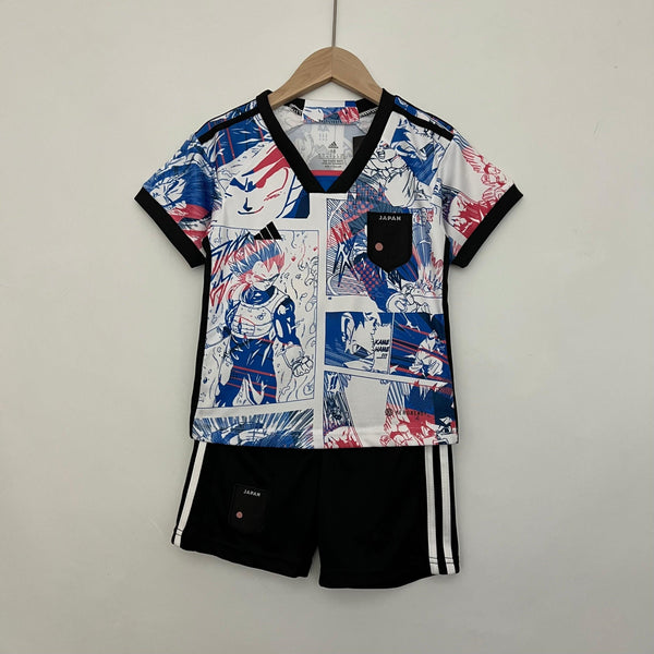 Kit Infantil Japão 2023 Adidas - Dragon Ball-Z - DA Sports Oficial