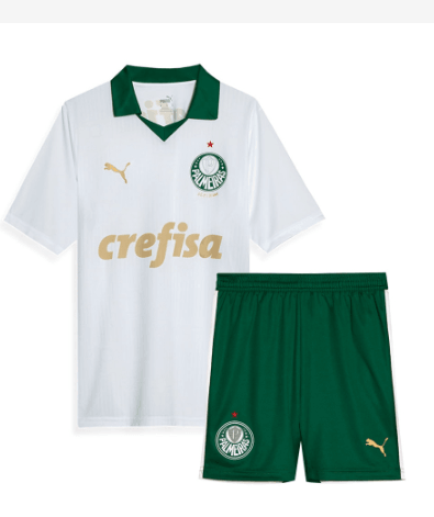 Kit Infantil Palmeiras Il 24/25 Branco - DA Sports Oficial