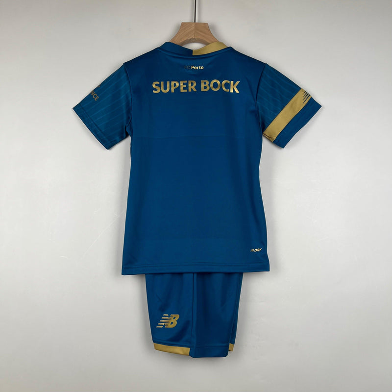 Kit Infantil Porto III 23/24 - Azul - DA Sports Oficial