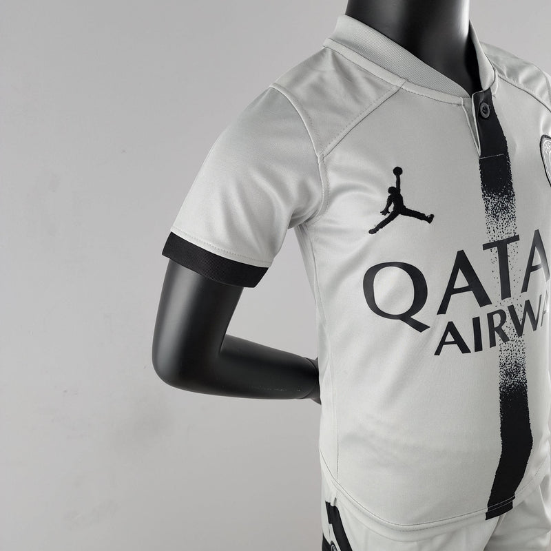 Kit Infantil PSG 22/23 Nike Jordan - Branco - DA Sports Oficial