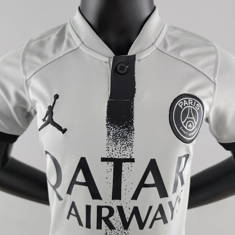 Kit Infantil PSG 22/23 Nike Jordan - Branco - DA Sports Oficial