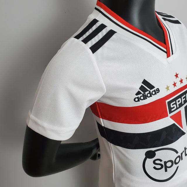 Kit Infantil São Paulo 22/23 Adidas - Branco - DA Sports Oficial