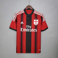Camiseta AC Milan Retro 2014/2015 - Roja e Negra