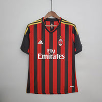 Camiseta AC Milan Retro 2013/2014 - Roja e Negra