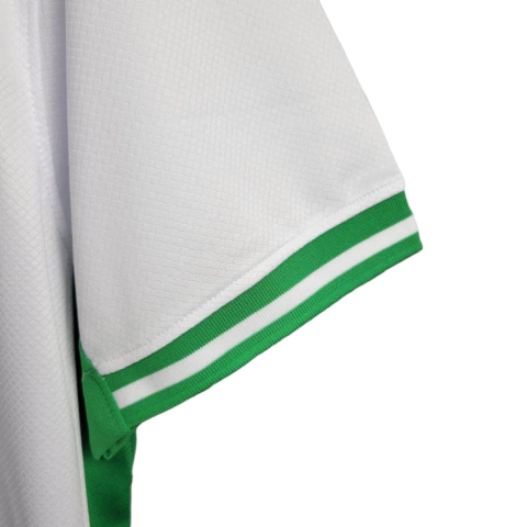 Camiseta Nigéria I 24/25 - Hincha Nike Masculina - Blanco com detalhes em verde