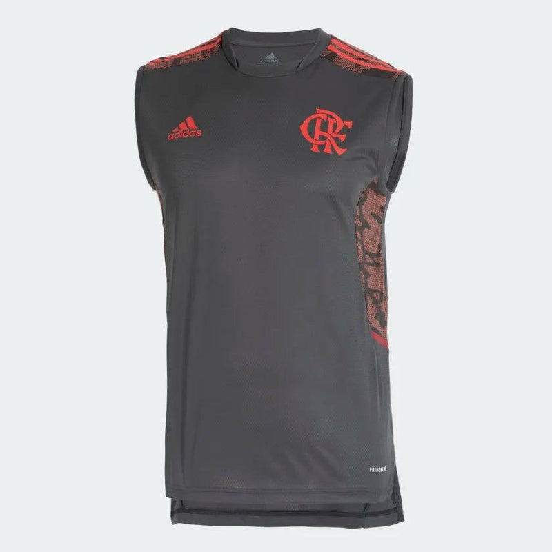 Regata de Treino Flamengo 21/22 Adidas - Cinza - DA Sports Oficial