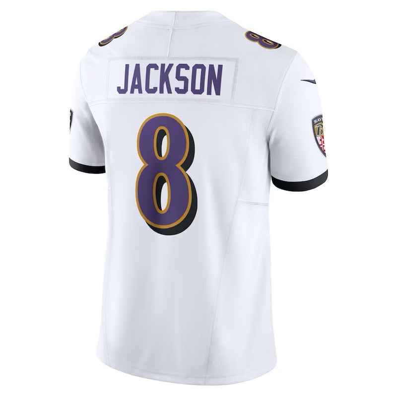 Baltimore Ravens Lamar Jackson – White Jersey