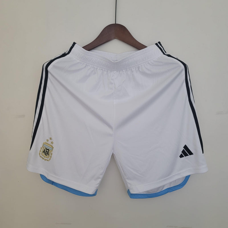 Short Argentina I 2022/232 Adidas - Branco - DA Sports Oficial