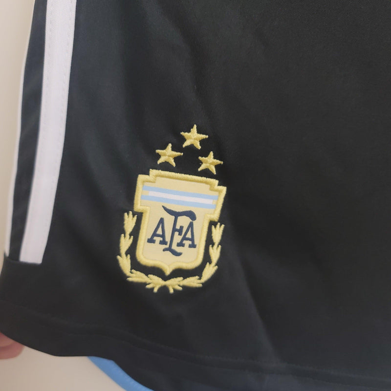 Short Argentina II 2022/232 Adidas - Preto - DA Sports Oficial