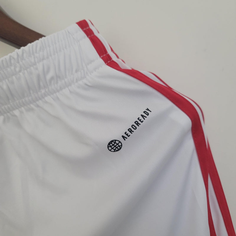 Short Flamengo II 24/25 Adidas Masculino - Preto+Vermelho - DA Sports Oficial