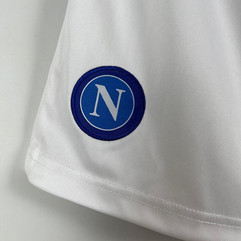 Short Napoli 23/24 - Branco - DA Sports Oficial