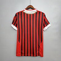 Camiseta AC Milan Retro 2011/2012 - Roja e Negra