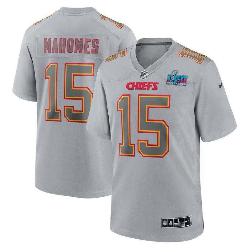 Kansas City Chiefs Patrick Mahomes – Super Bowl LVII Gray Jersey