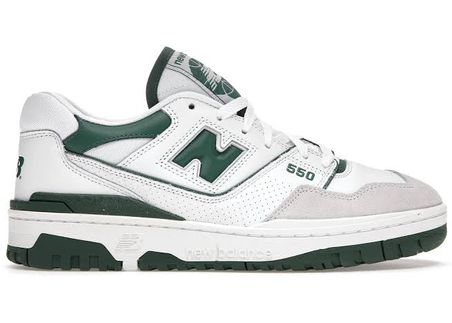 New Balance 550 Green White