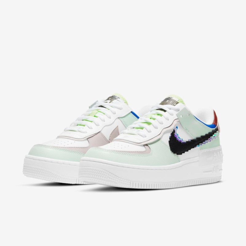 Air Force 1 Shadow Pixel Swoosh Barely Green