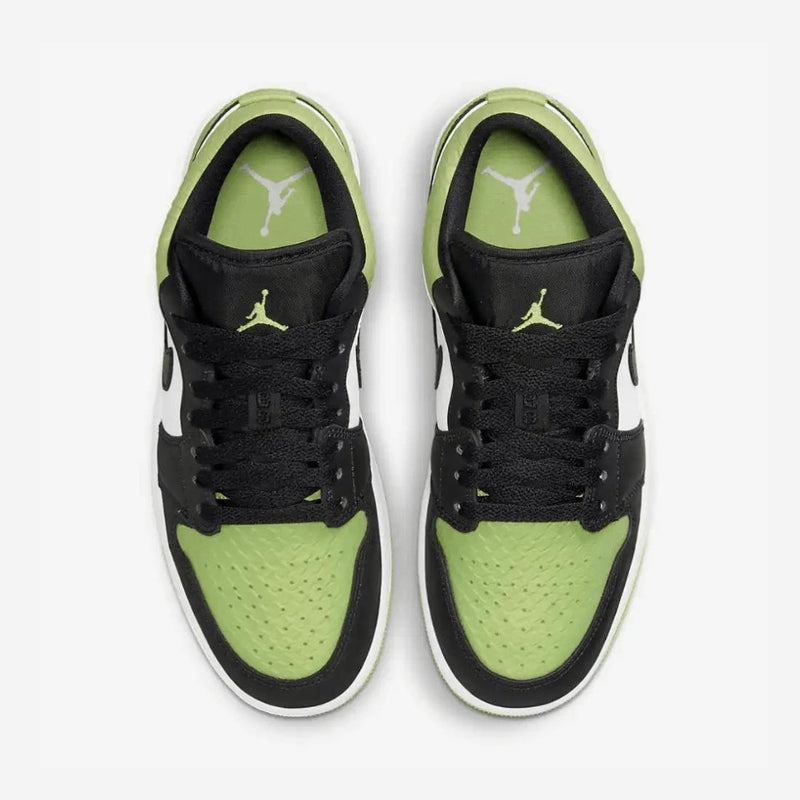 Air Jordan 1 Low Vivid Green and Black