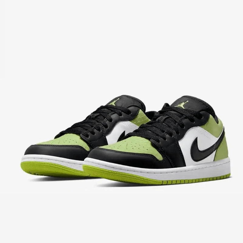 Air Jordan 1 Low Vivid Green and Black