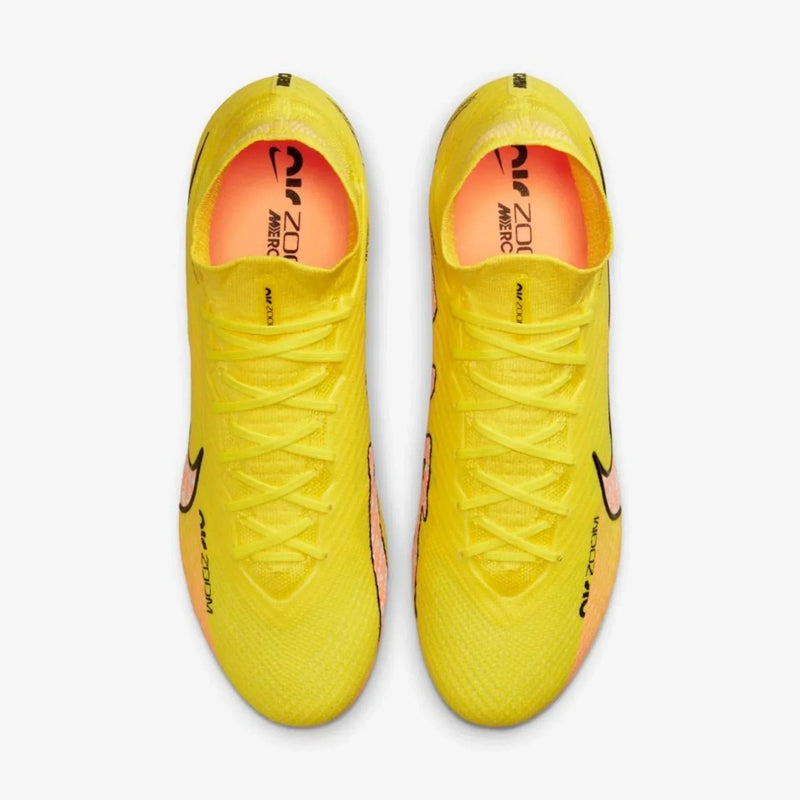 Botas de fútbol Zoom Mercurial Superfly 9 Elite Campo Amarillo