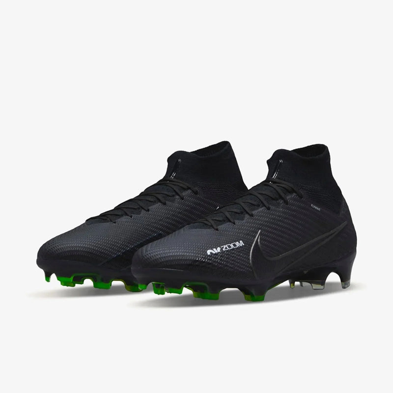 Botas de fútbol Zoom Mercurial Superfly 9 Elite Campo Negro