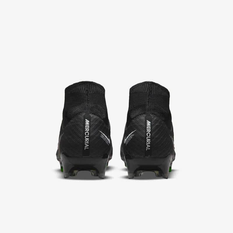 Botas de fútbol Zoom Mercurial Superfly 9 Elite Campo Negro