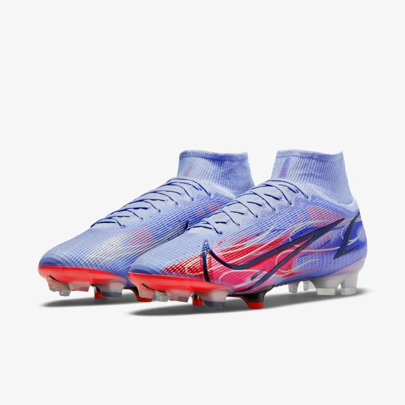 Botas de fútbol Superfly 8 Elite KM Campo Morado