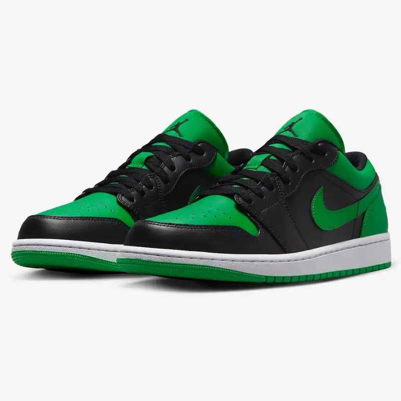 Air Jordan 1 Low Lucky Green Black