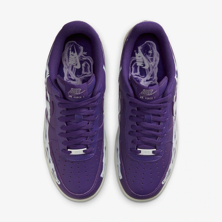 Air Force 1 Purple Skeleton