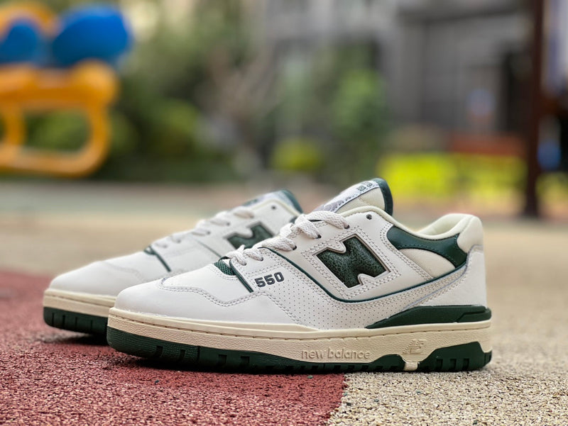 New Balance 550 Green White