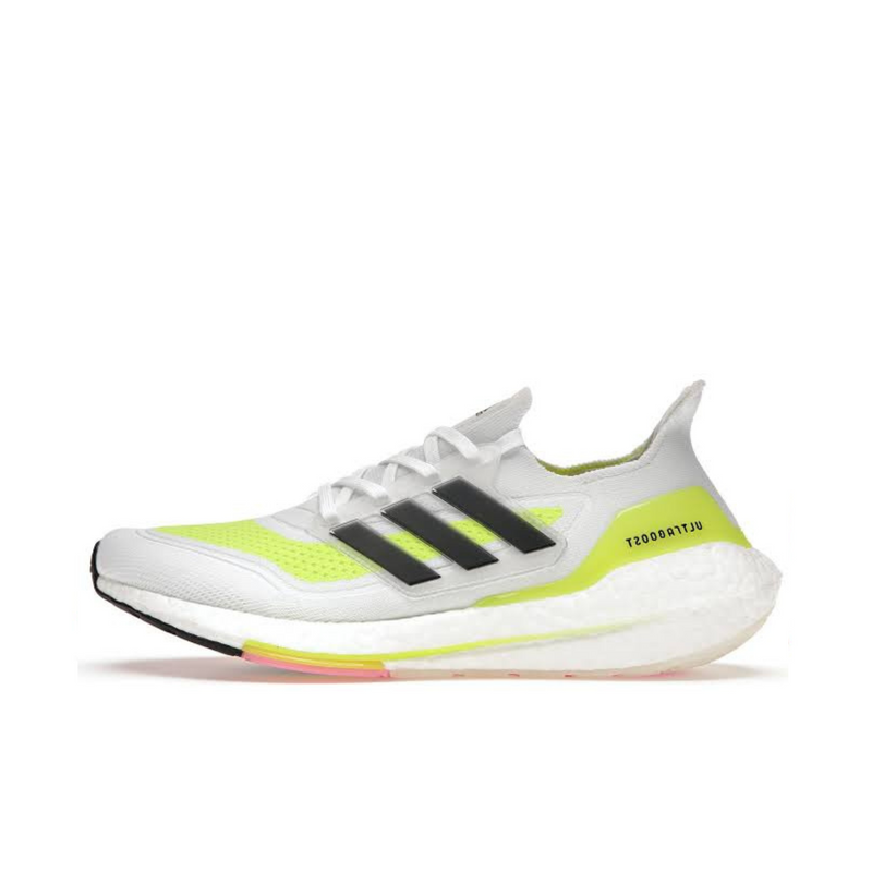 Adidas Ultraboost 21 Solar Yellow White