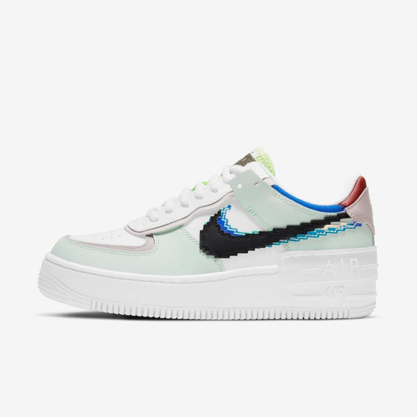 Air Force 1 Shadow Pixel Swoosh Barely Green